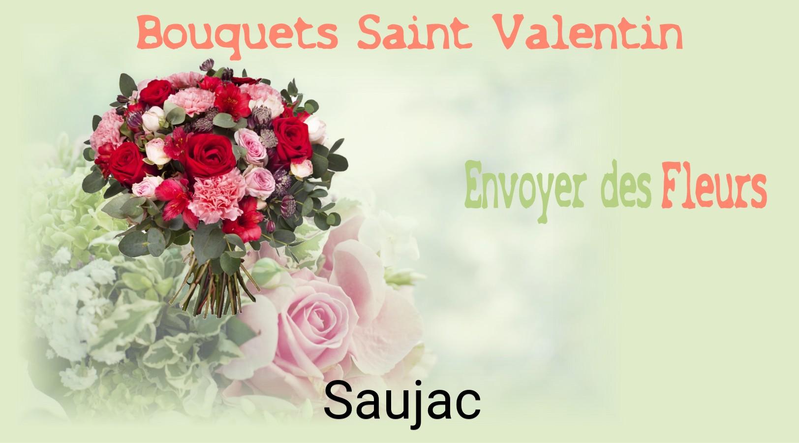 Roses de Saint-Valentin livrées à Saujac